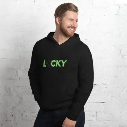 Lucky Unisex Hoodie - Image 3