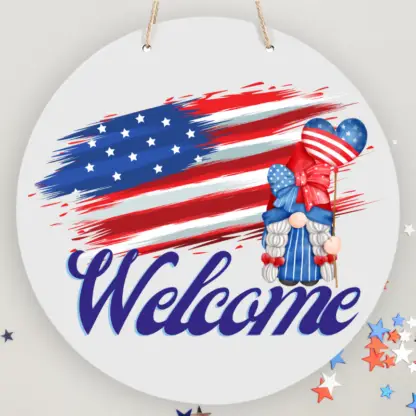 USA Welcome Sign - Image 2