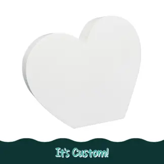 Heart Wood Photo Block