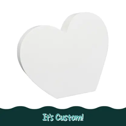Heart Wood Photo Block