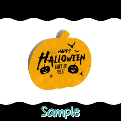 Pumpkin Wood Photo Block - Image 4
